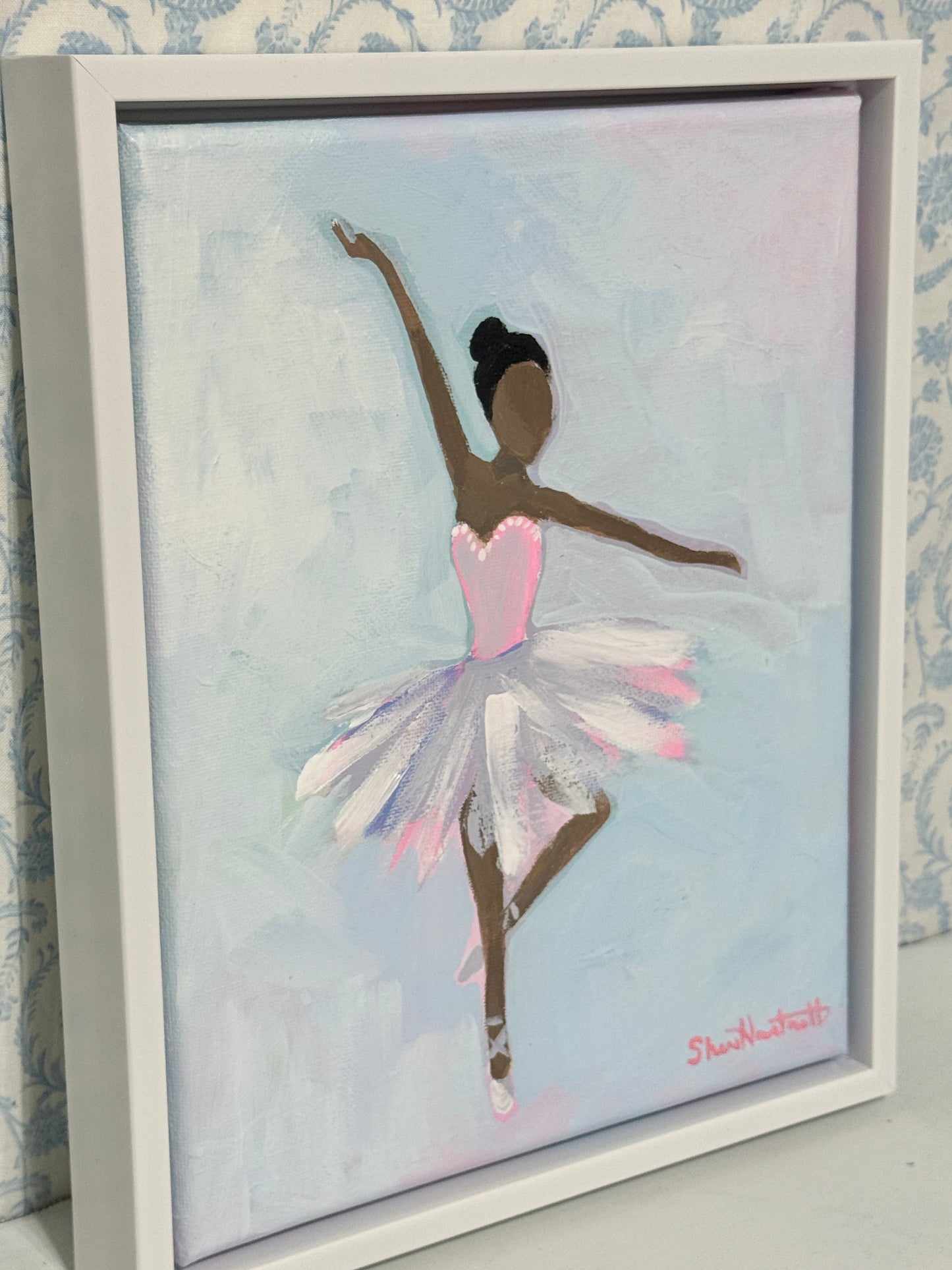Ballerina Painting-9x11- Original