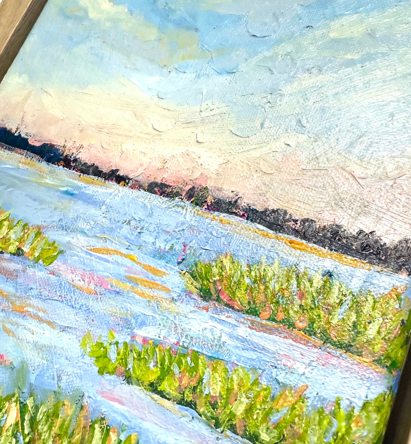 Marsh Sunset- Original Painting