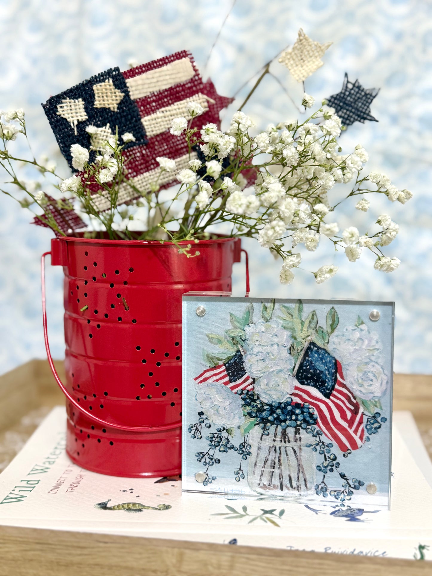 America the Beautiful- Acrylic framed print