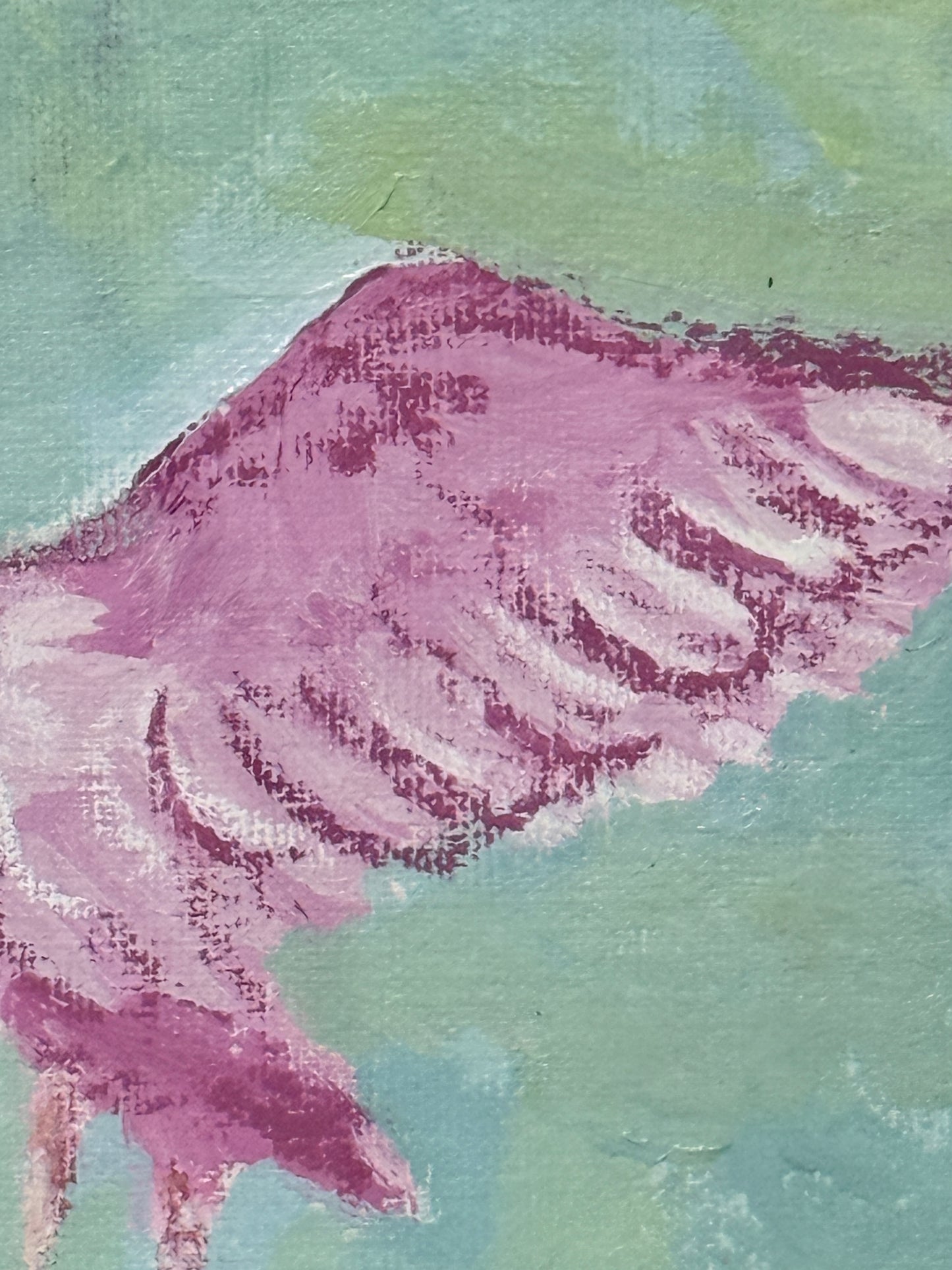 Roseate Spoonbill Original- 11x14 gold framed- 2 of 3