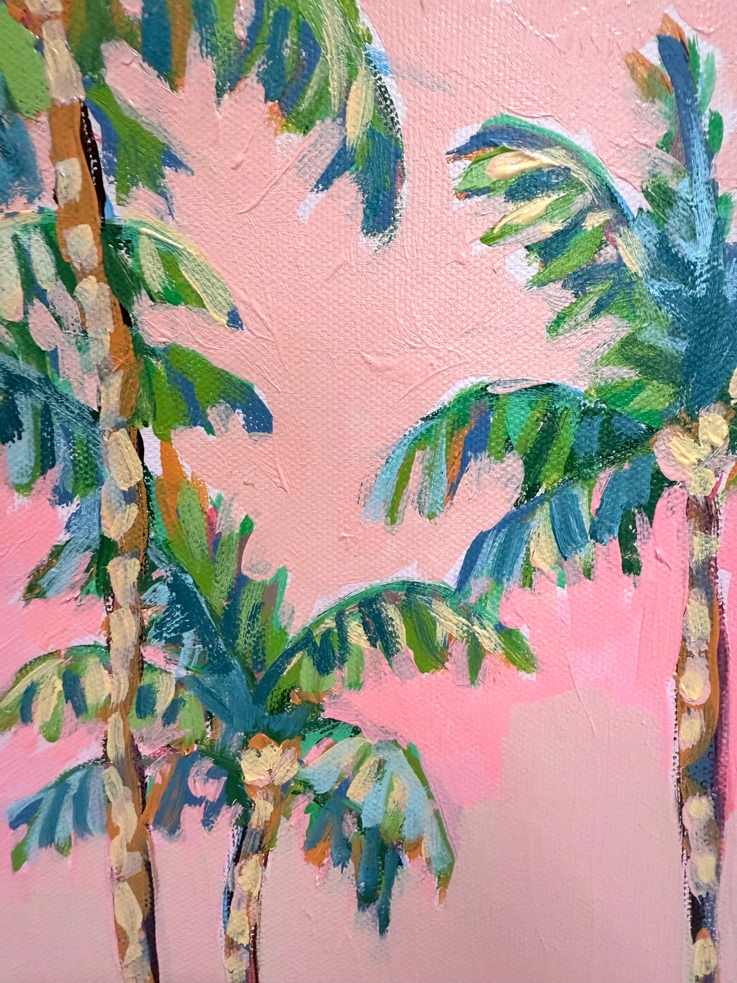 Giclee Print "Sunset Palms" Seaside Collection