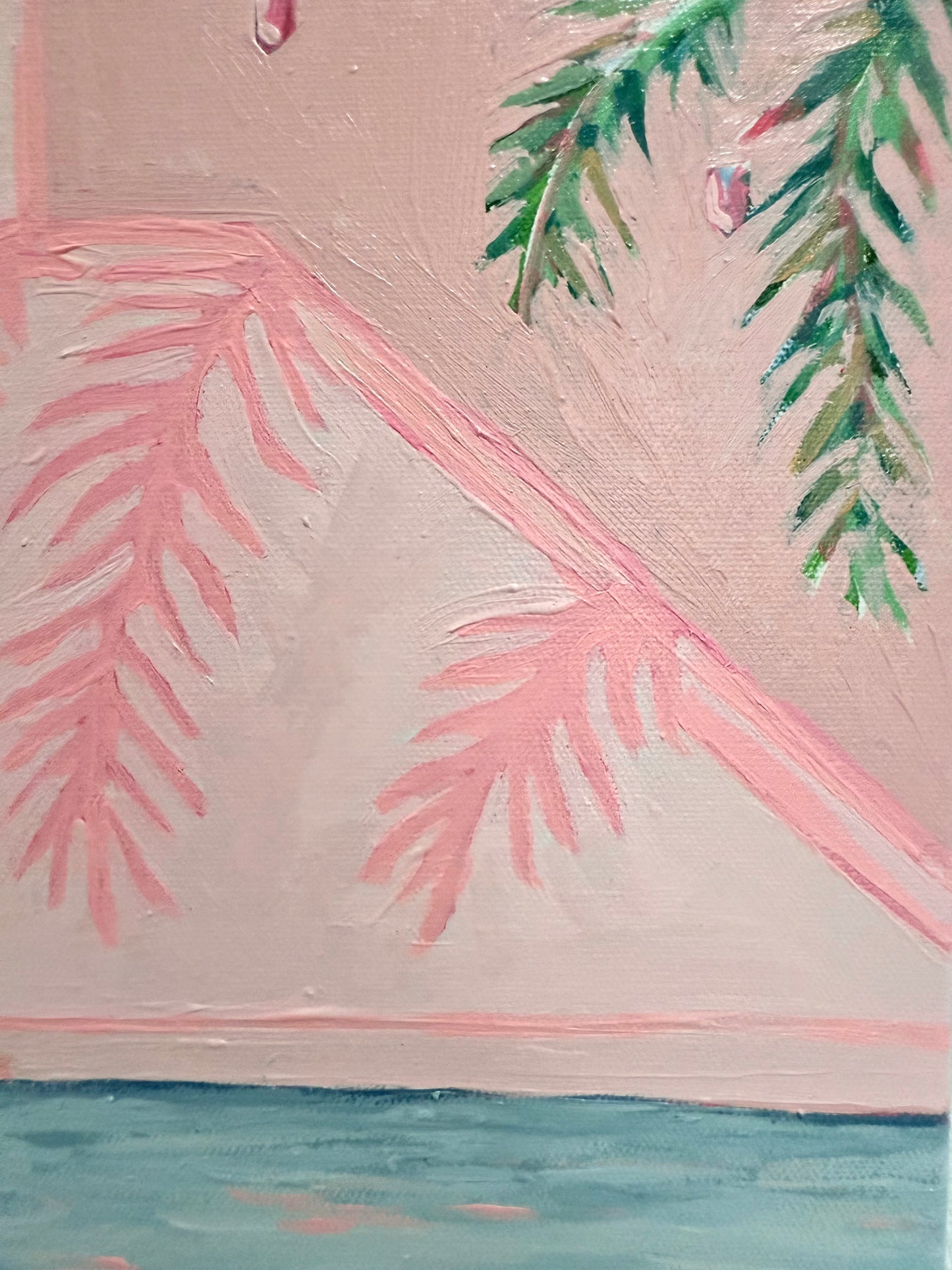 "Spa Day" Original Acrylic Painting- Seaside Collection