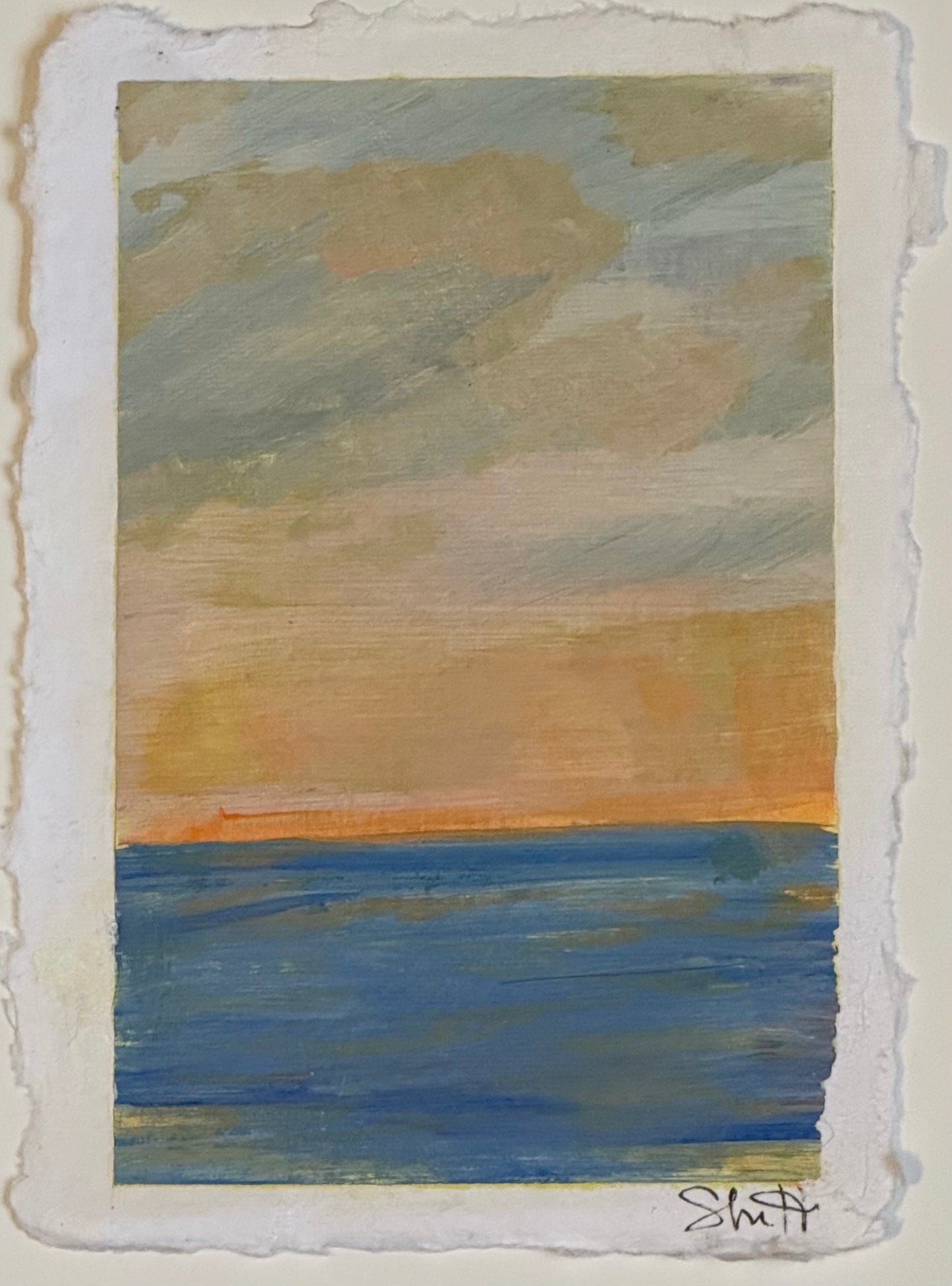 Sunset- Small Batch Acrylic Painting #3