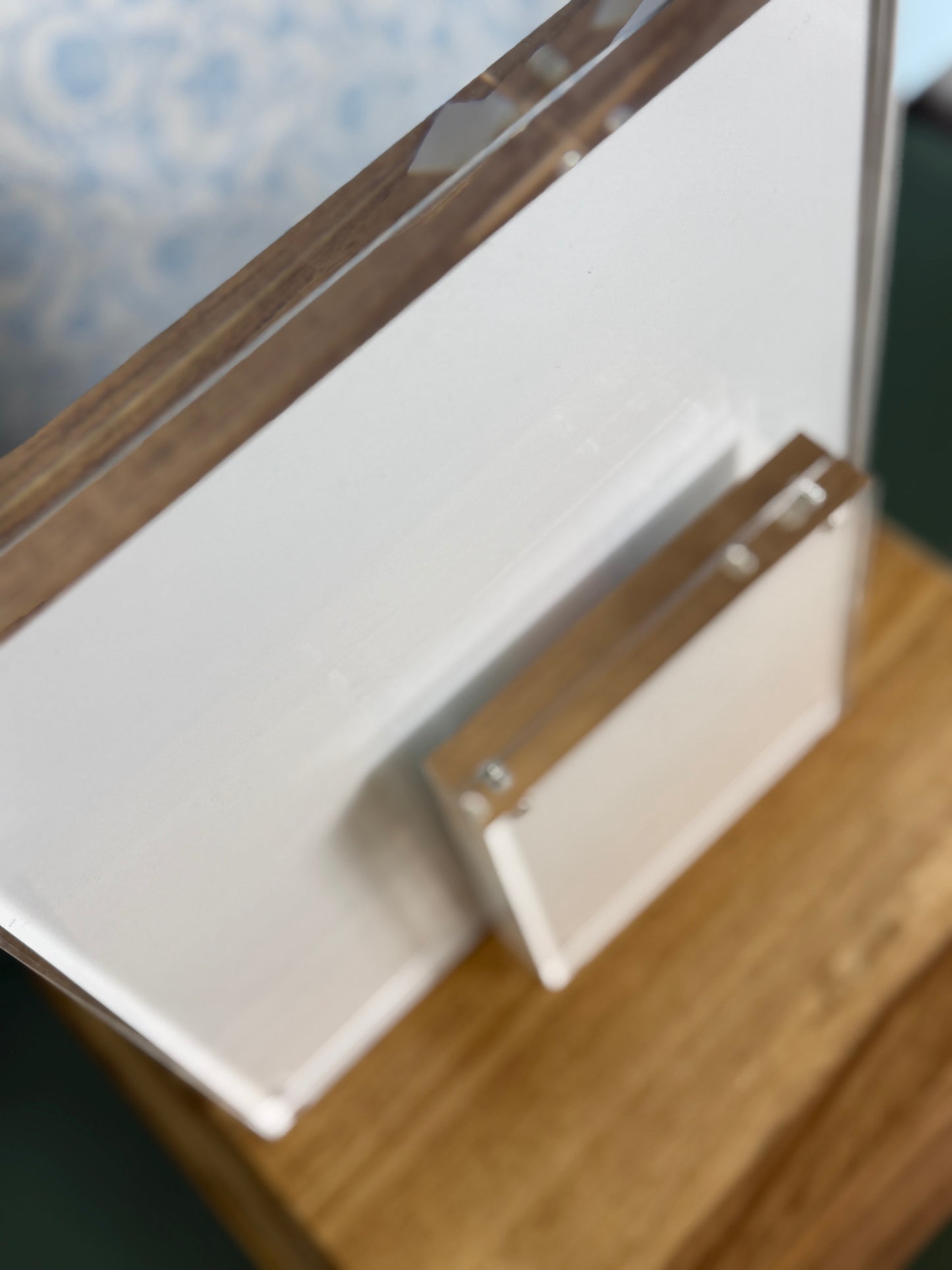 Sunset Palms- Acrylic Framed Giclee Print