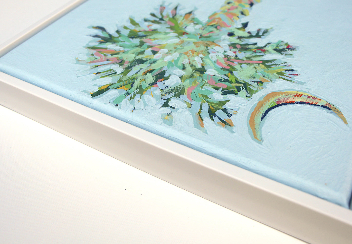 Palm and Moon #2 (Available April 17th)-Original Painting