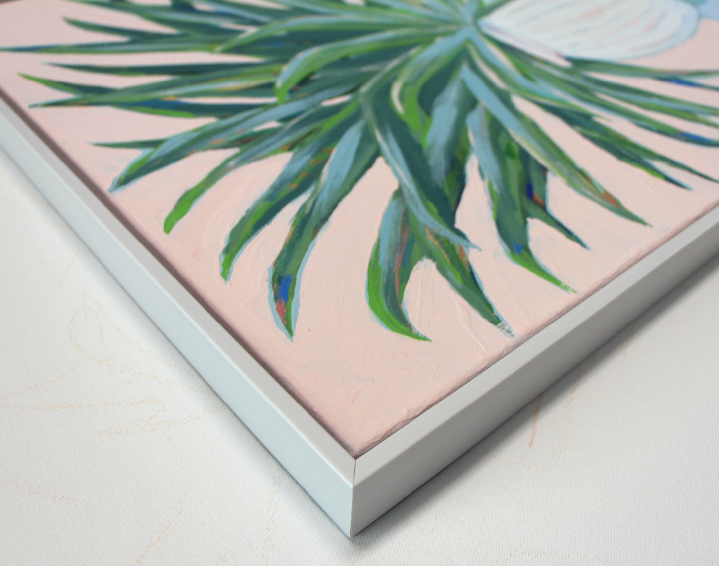 Palms Vase (Available April 17th)- Original Painting