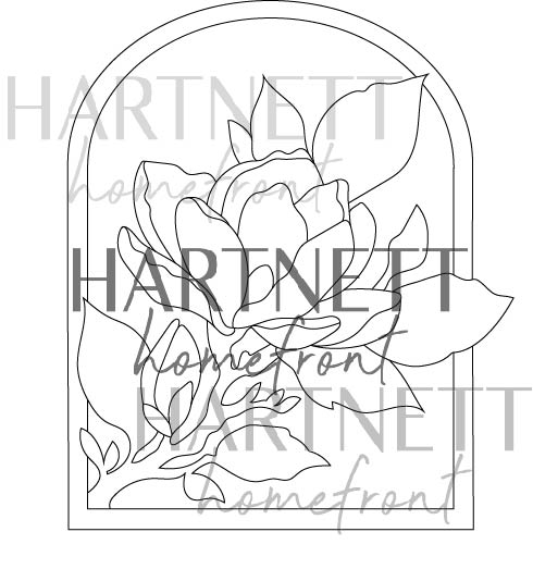 Magnolia Arch Template