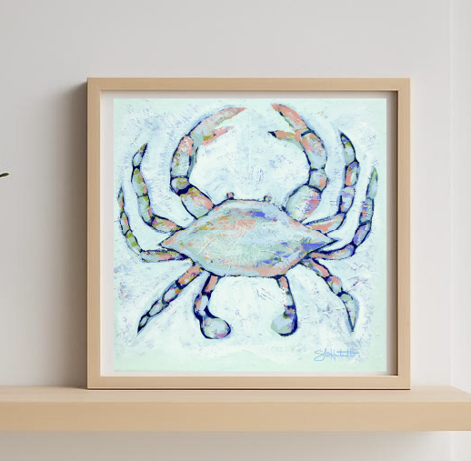 Blue Crab- Giclee Print