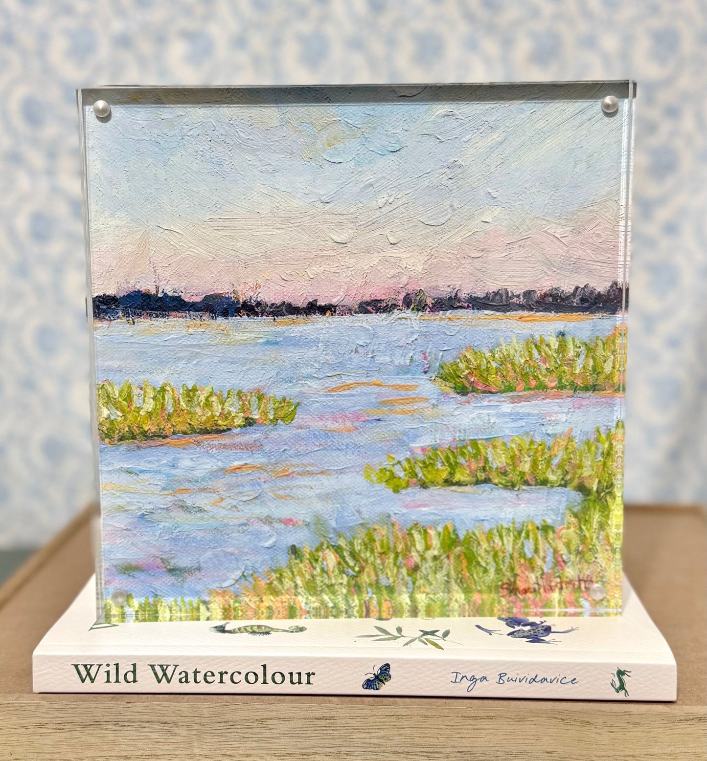 "Marsh Sunset"- Lowcountry Acrylic Framed Print