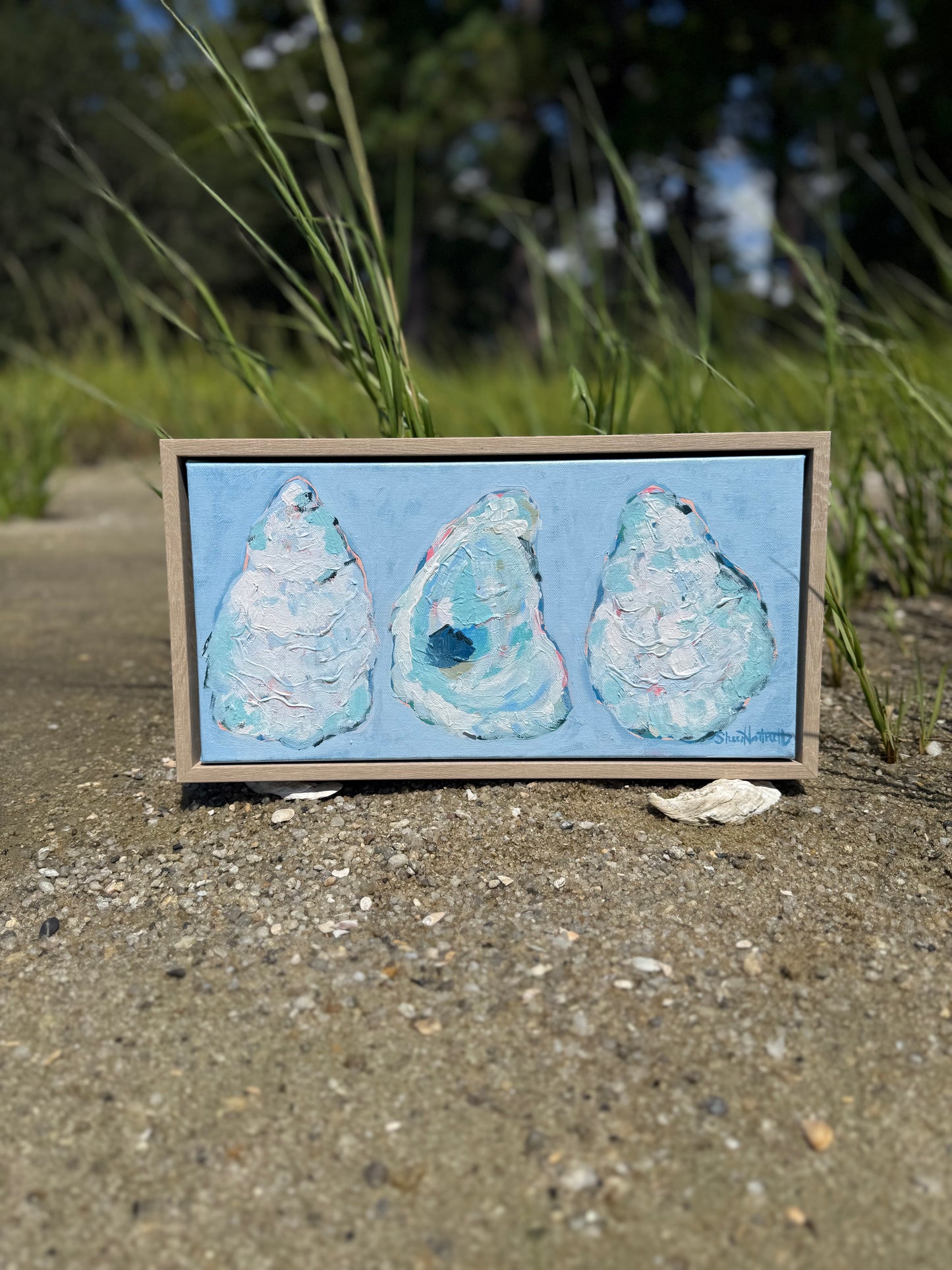Oyster Trio Original Painting