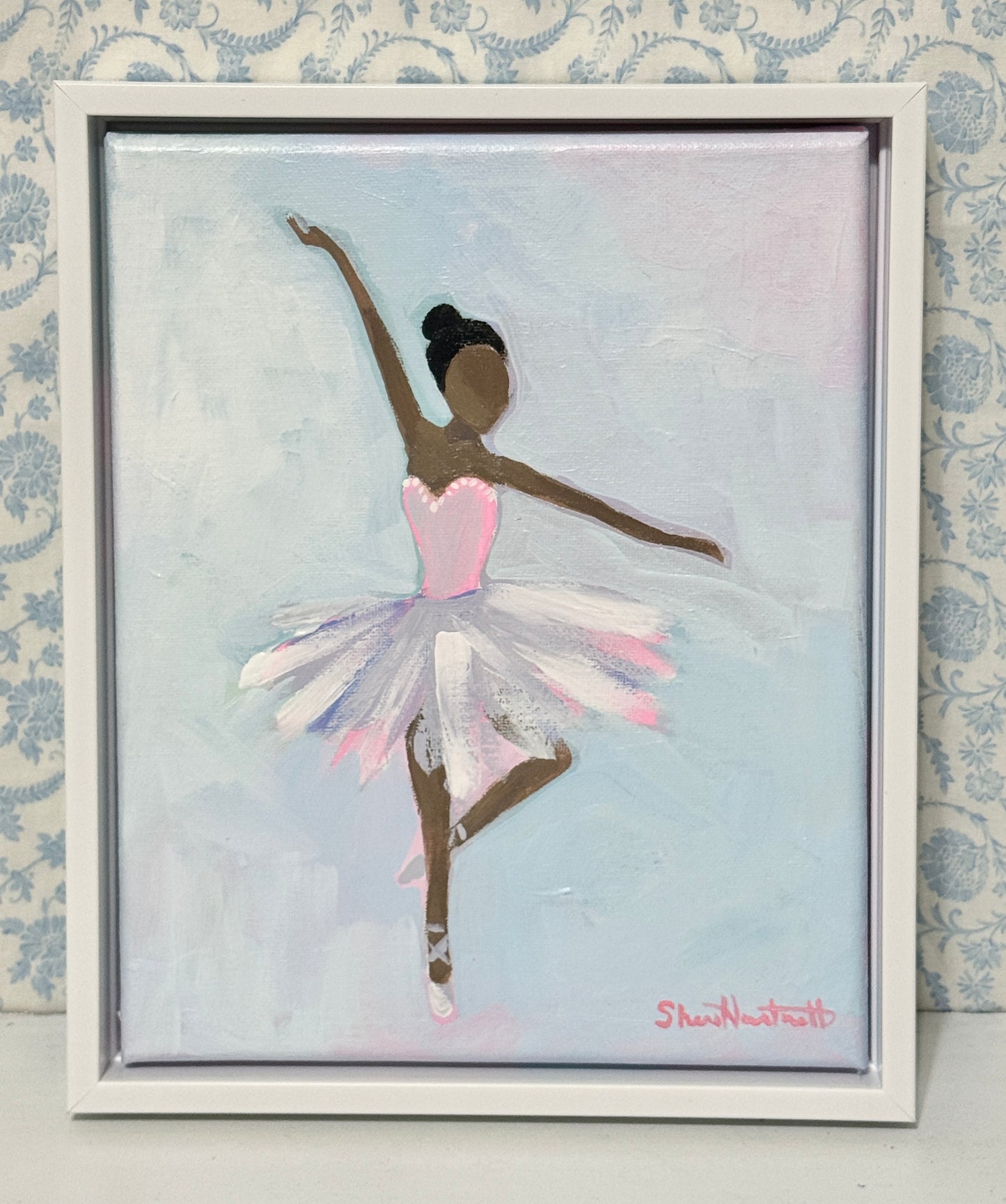 Ballerina Painting-9x11- Original