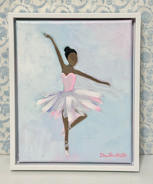Ballerina Painting-9x11- Original