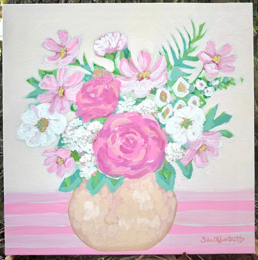 “Pink Blooms”