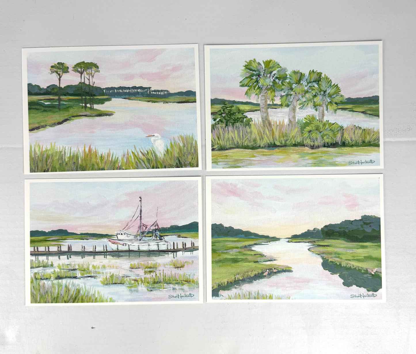 Lowcountry Classic Collection — Fine Art Prints (Individual or Set of 4, 3 Sizes)