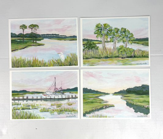Lowcountry Classic Collection — Fine Art Prints (Individual or Set of 4, 3 Sizes)