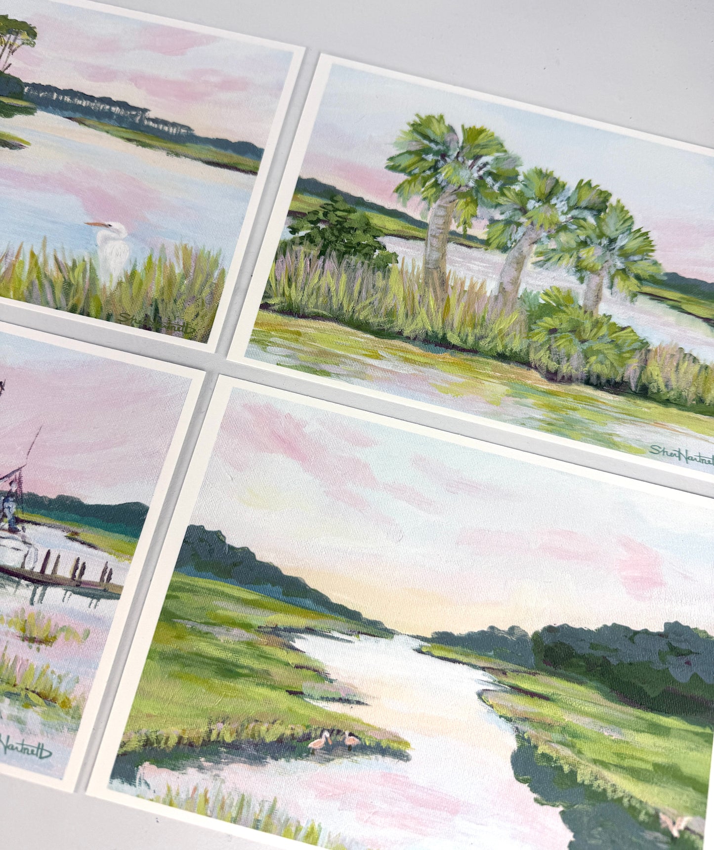 Lowcountry Classic Collection — Fine Art Prints (Individual or Set of 4, 3 Sizes)