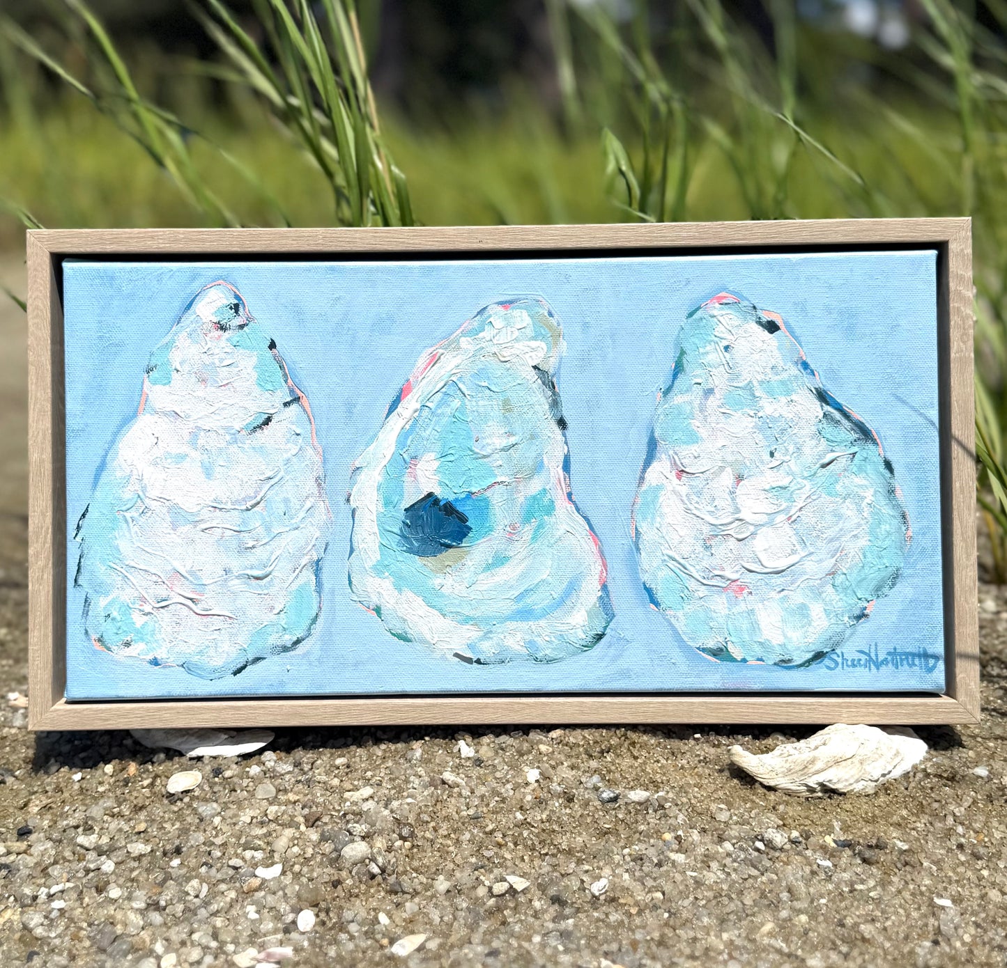 Oyster Trio Original Painting