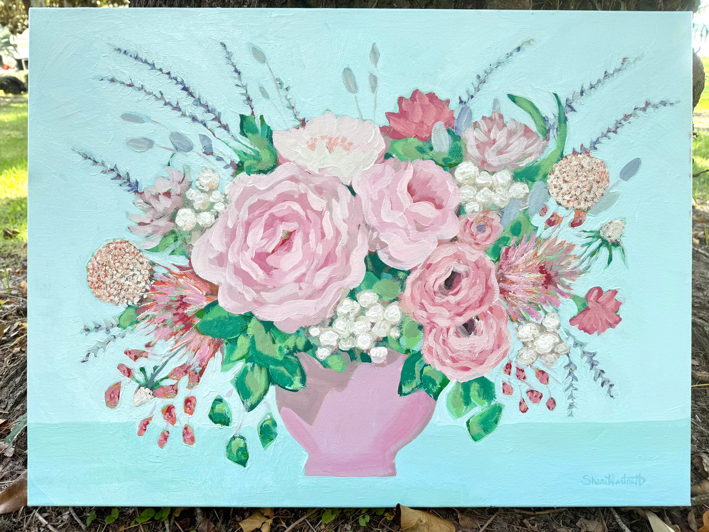 “Sweet Blooms” Original Painting
