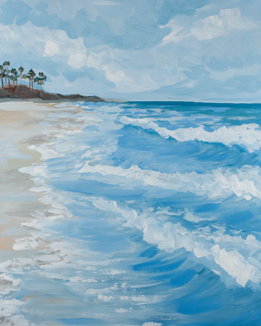 Even Tide — Coastal Beach Fine Art Print