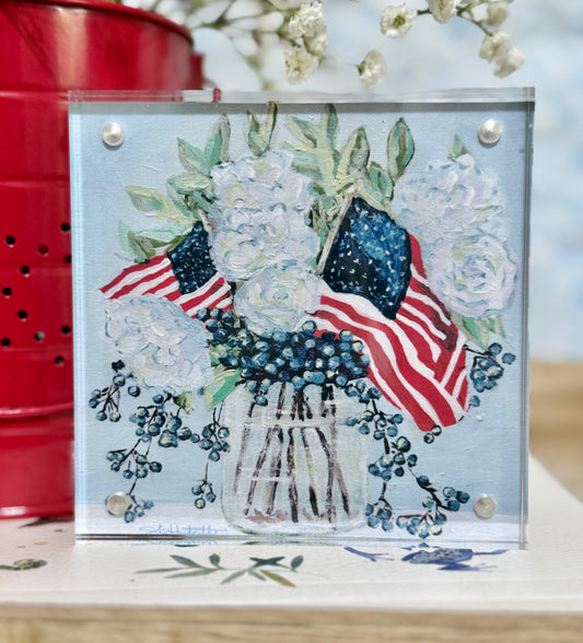 America the Beautiful- Acrylic framed print
