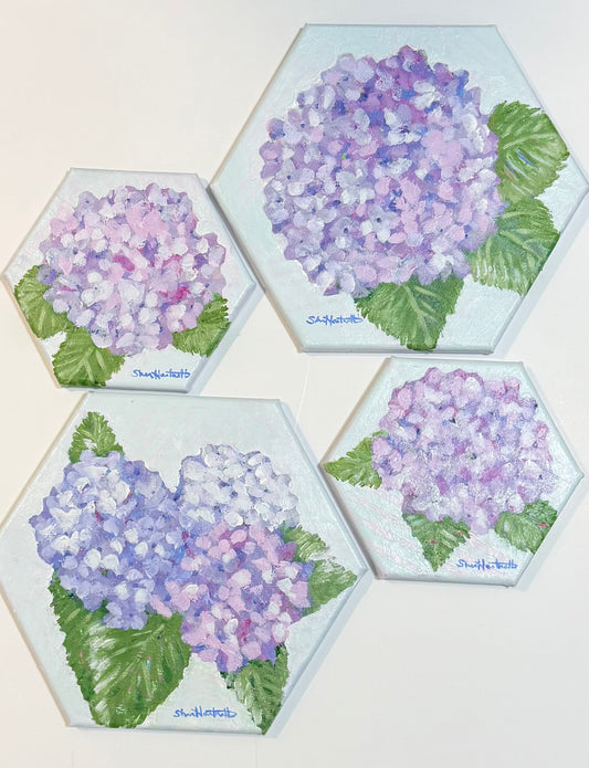 Hydrangea Blooms- Original painting