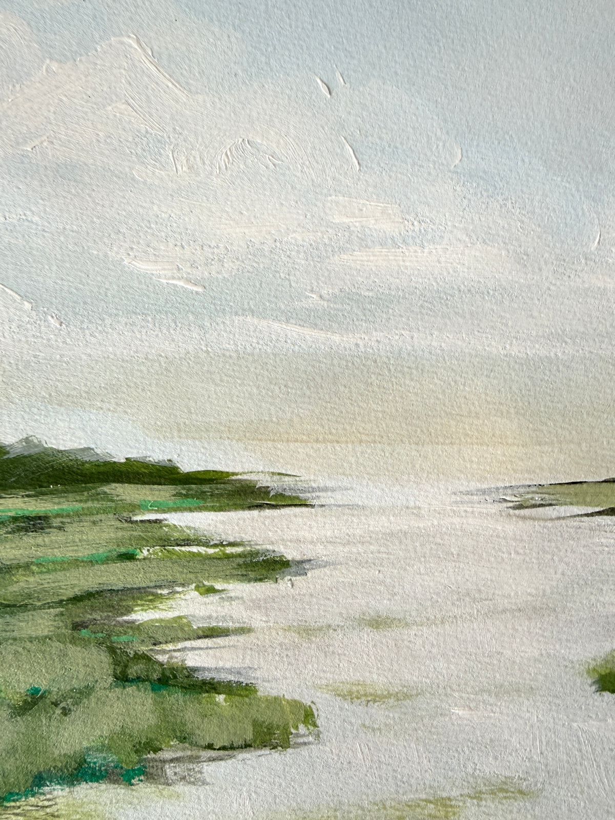 Marsh Study IV - Original Lowcountry Acrylic Painting