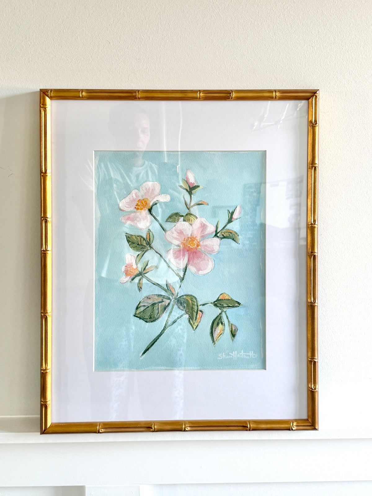 Blue Sky Blossom- Original