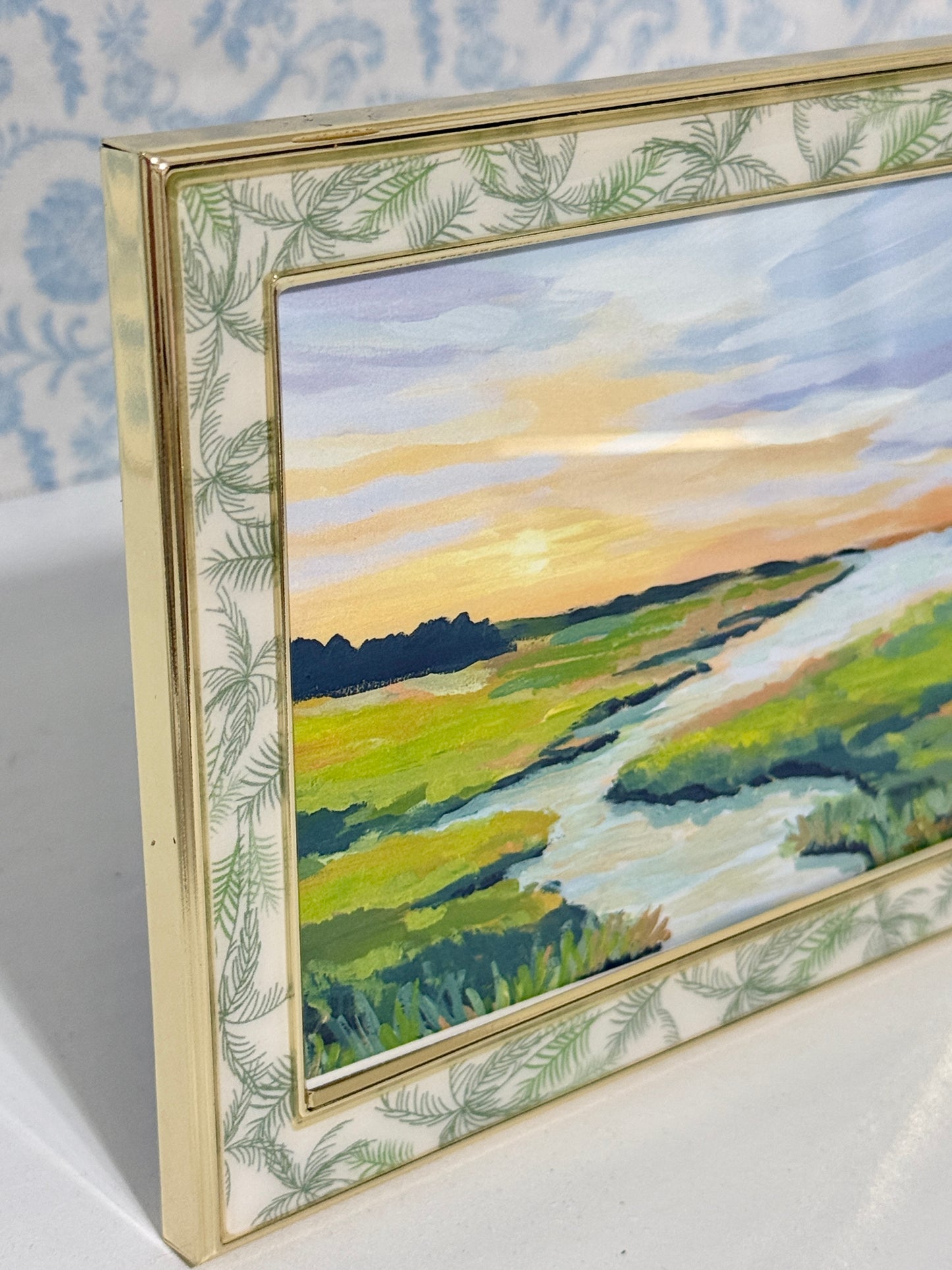 Where the Tide Whispers – Framed Lowcountry Marsh Art Print