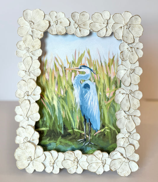 Quiet Watch - Great Blue Heron Framed Fine Art Print