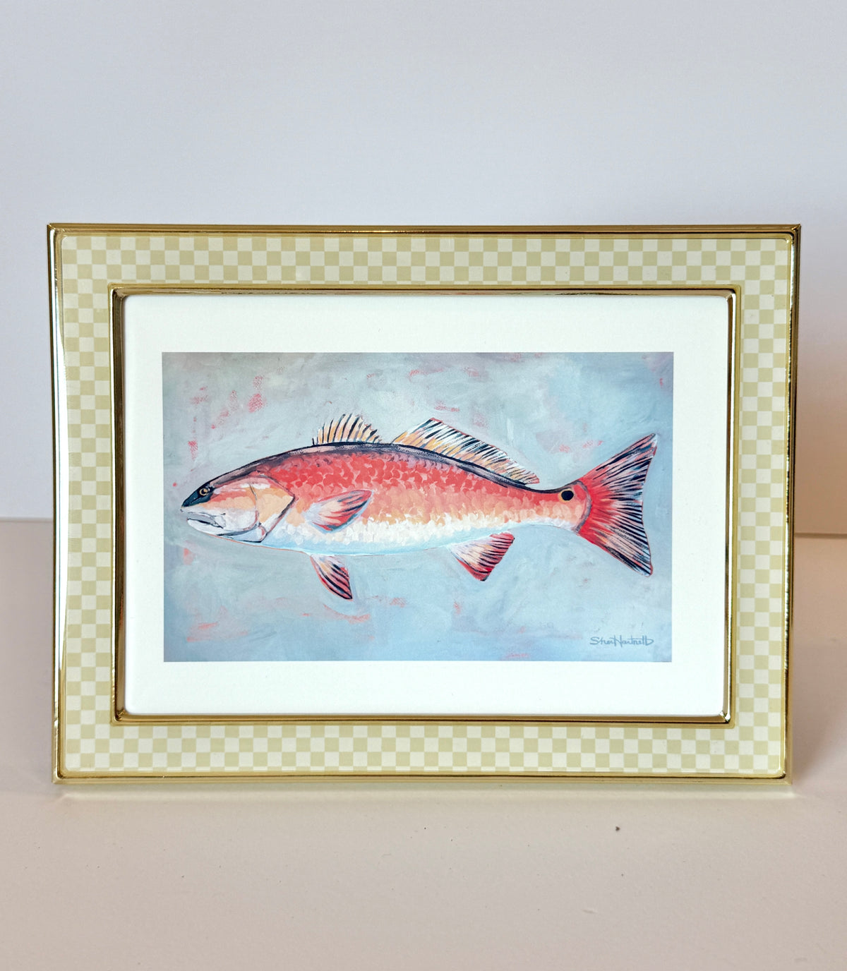 Redfish Framed Fine Art Print