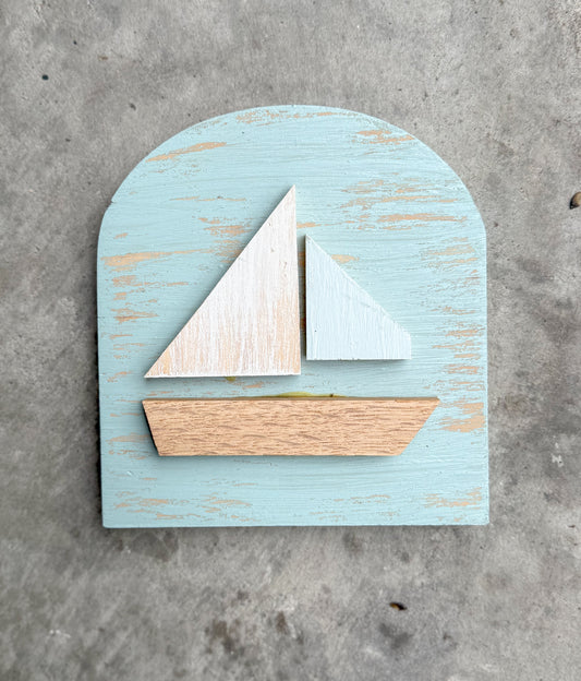 Sailboat Arch Sign