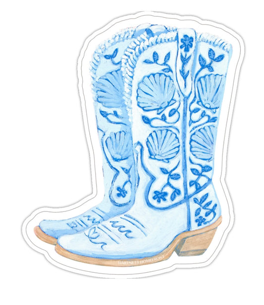 Sticker- Coastal Cowgirl Boots
