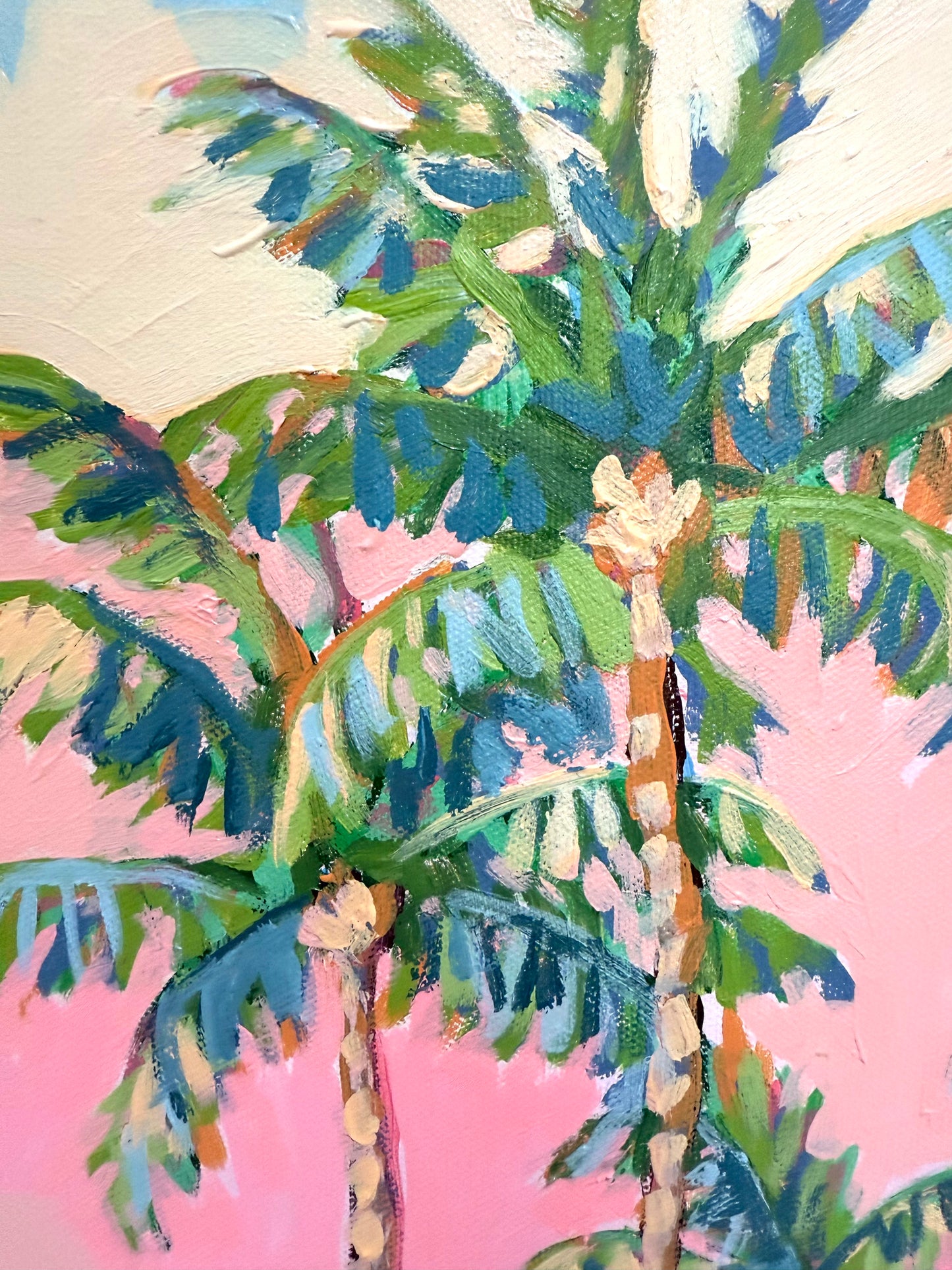 Giclee Print "Sunset Palms" Seaside Collection