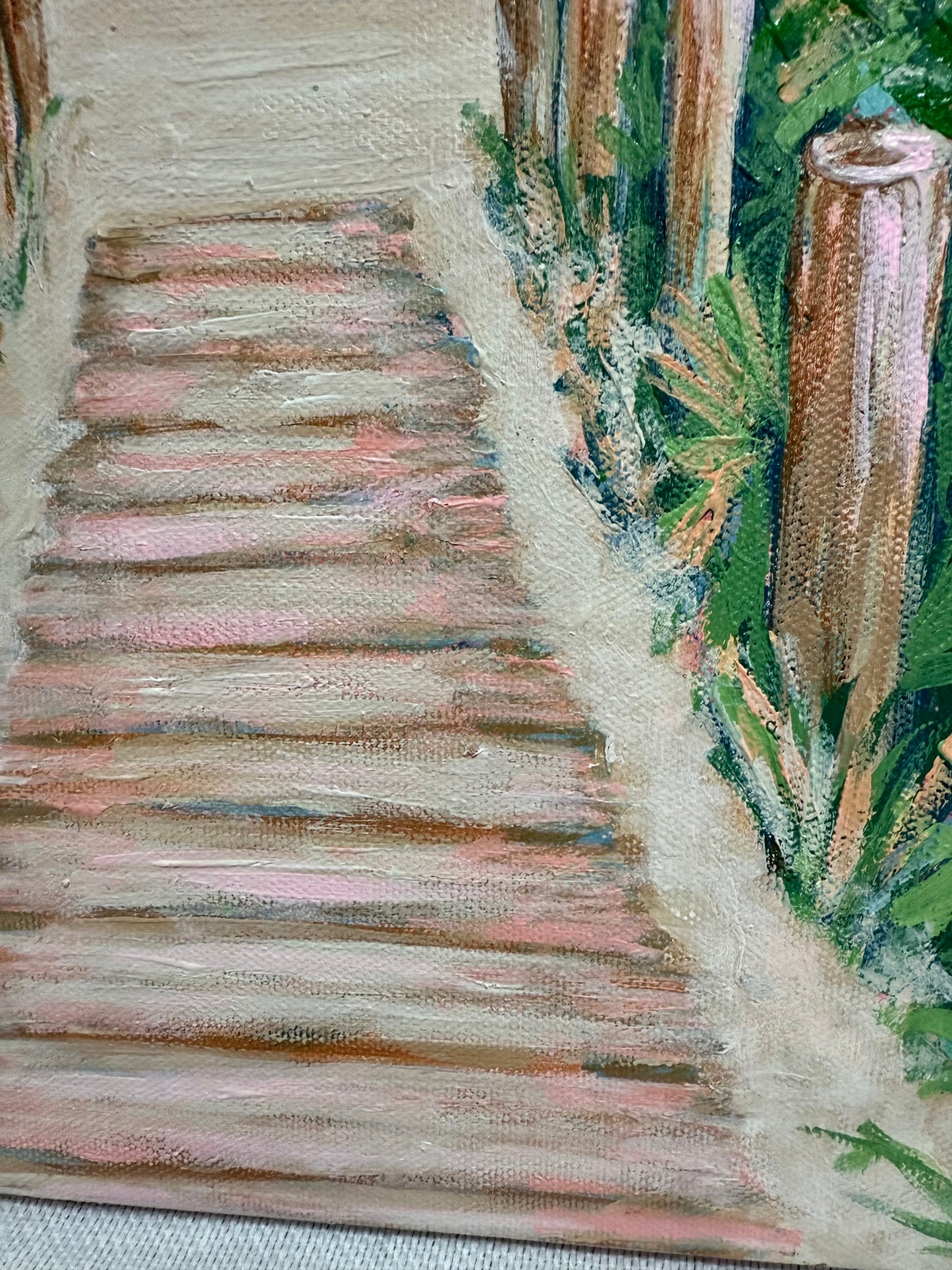 "Tropical Paradise" Original Acrylic Painting- Seaside Collection