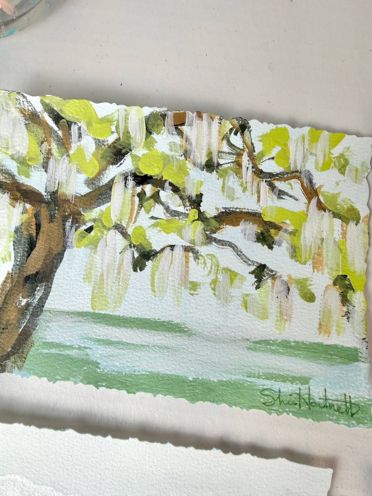 Lowcountry Calm Collection — Set of 4 Original 5x7 Coastal Paintings- No. 2