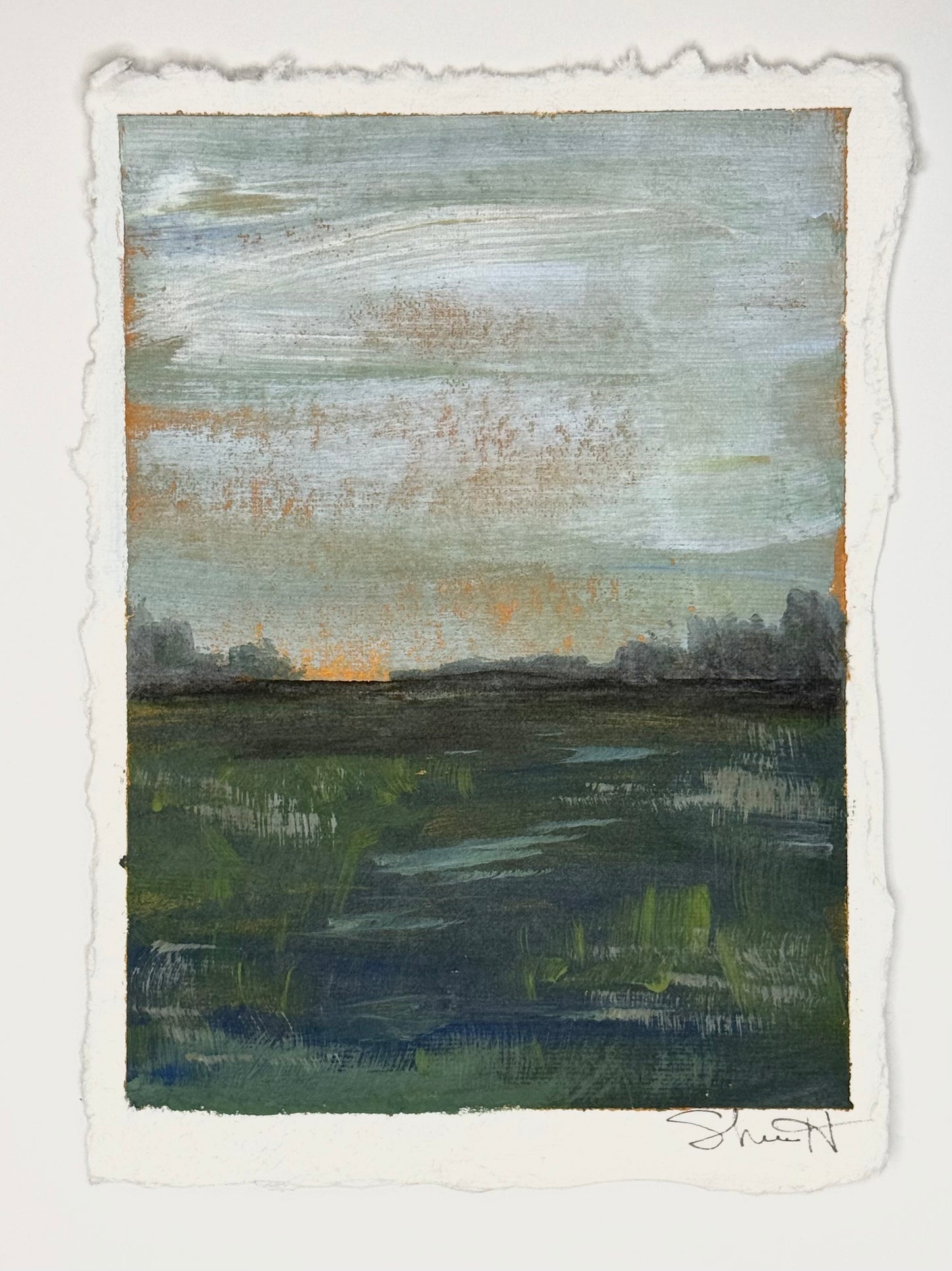 Lowcountry Marsh- Small Batch Original Painting #1