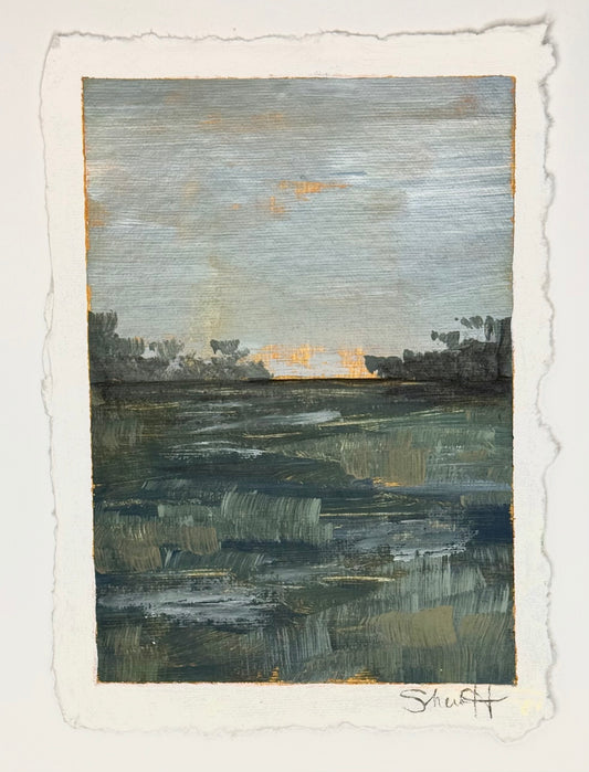 Lowcountry Marsh- Small Batch Original Painting #2