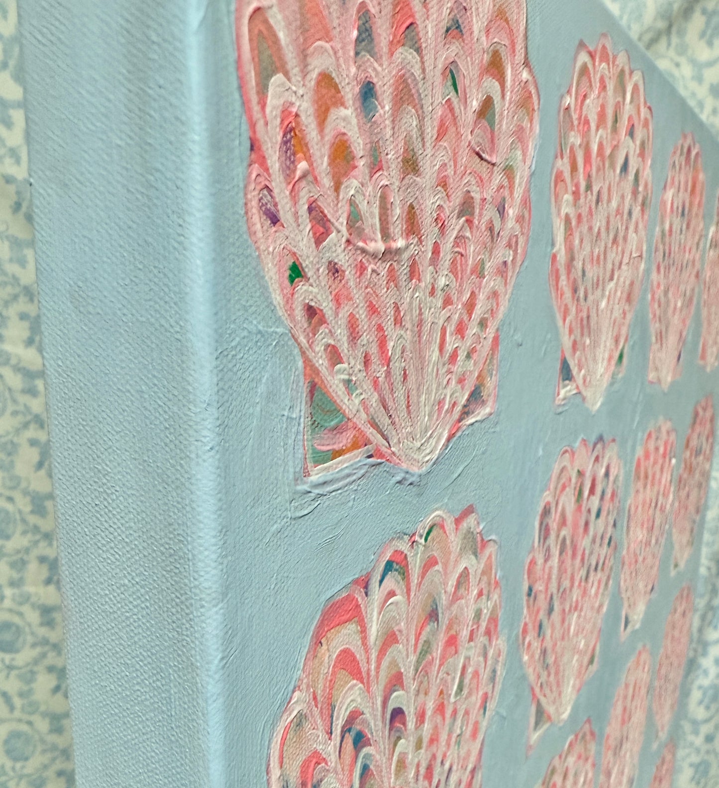 Bright Shells- Original Acrylic Painting