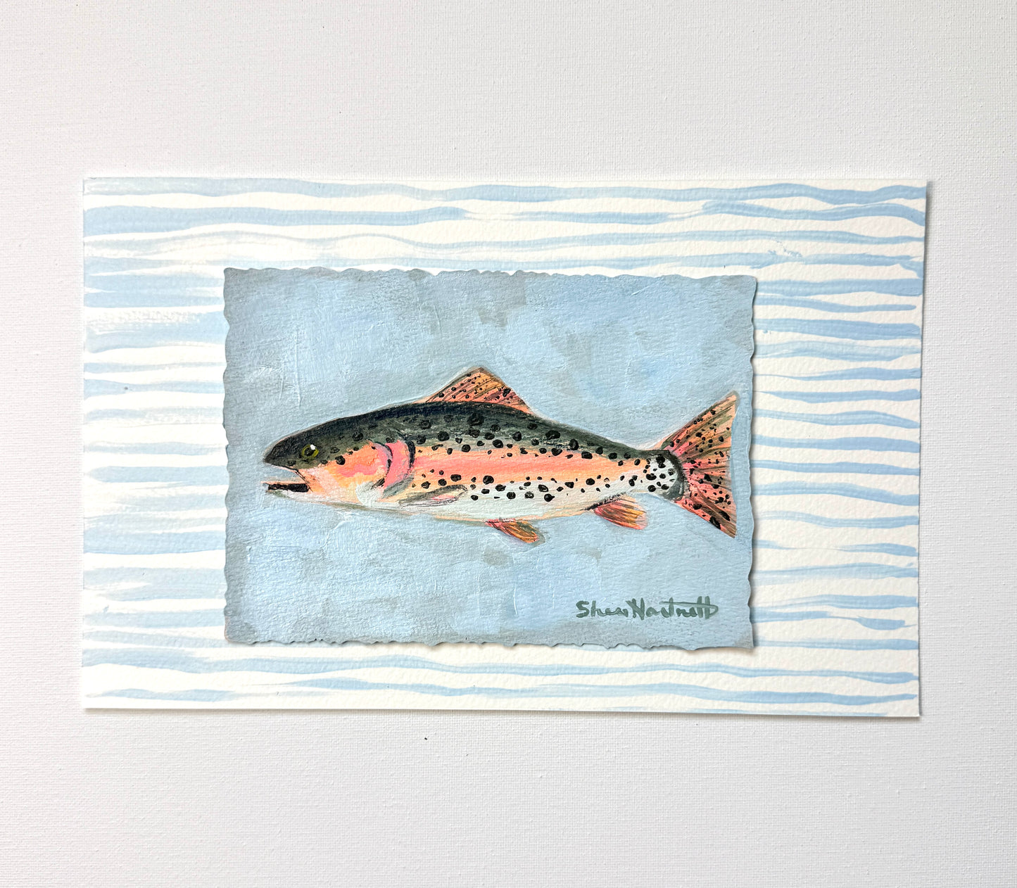 Patterned PRINT Backing for Layering Prints