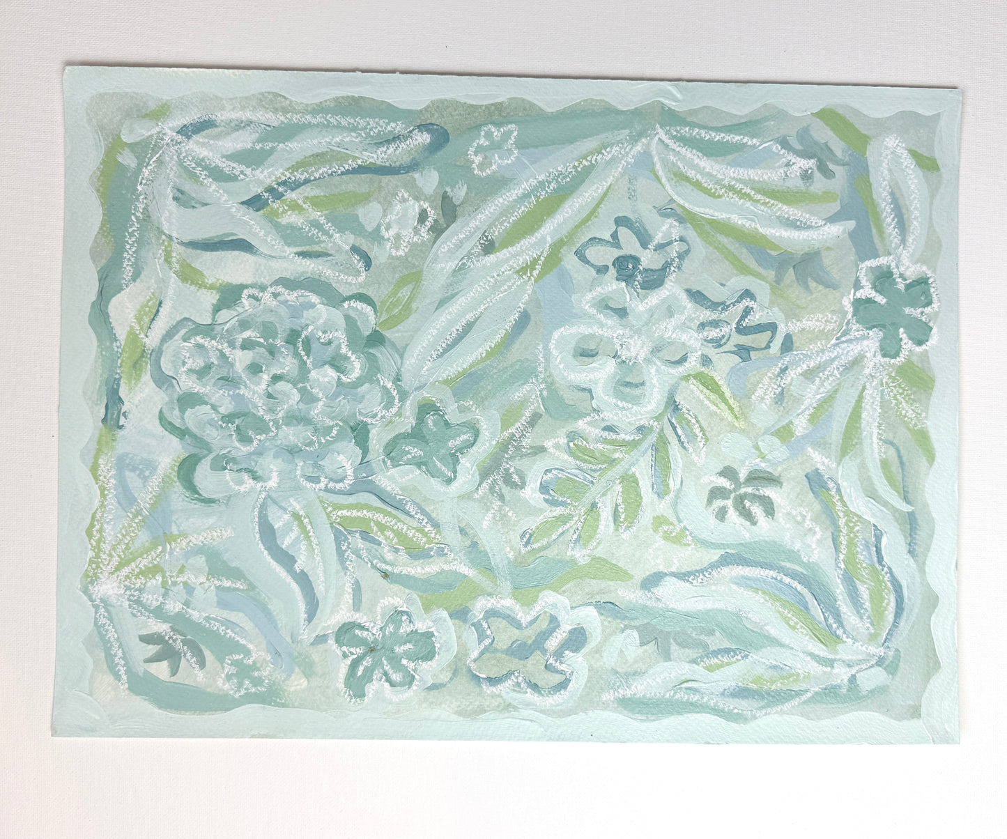 Patterned PRINT Backing for Layering Prints