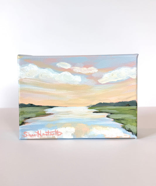 Marsh Sunset I - Original Painting