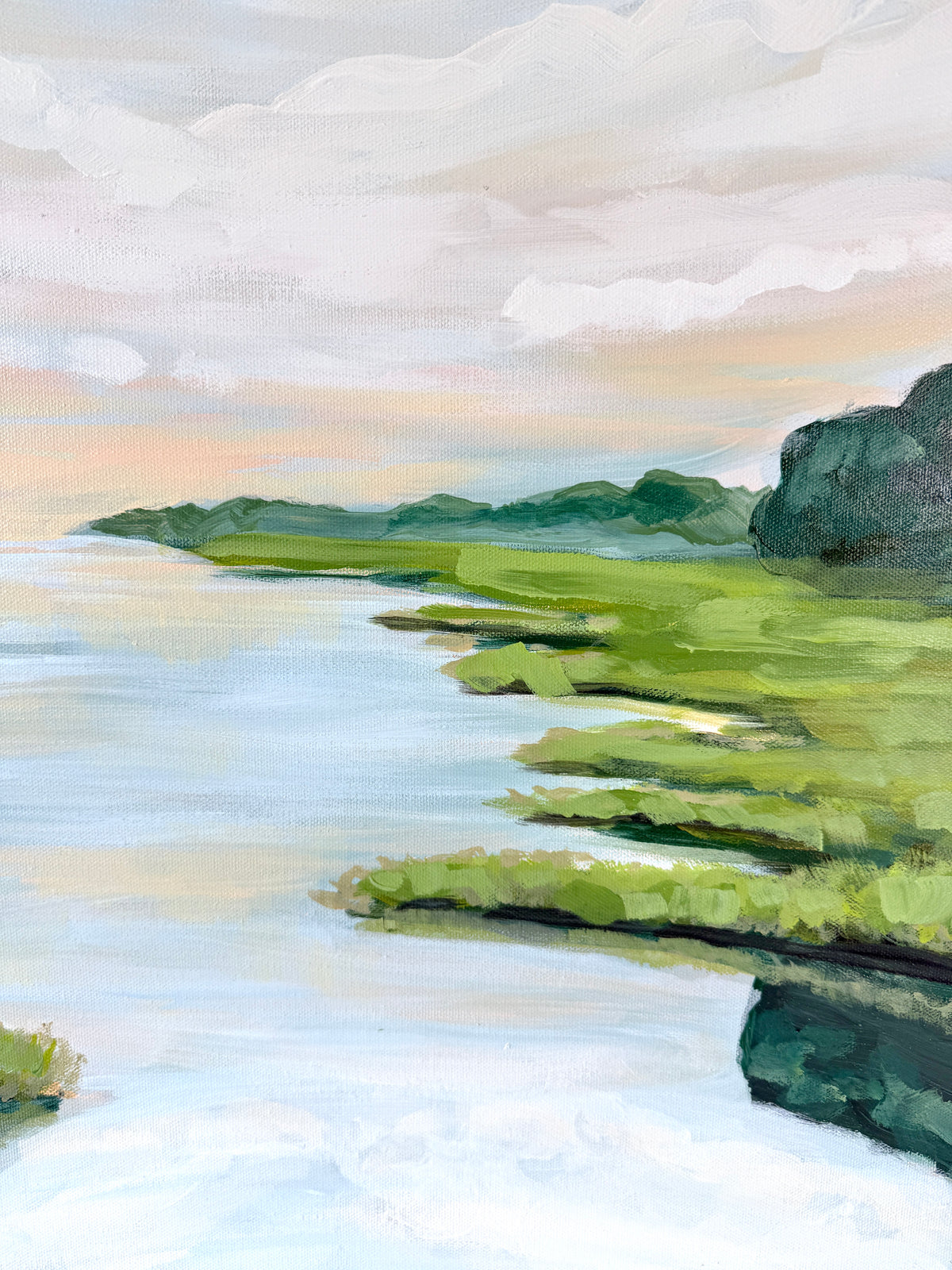 Stillness at Dusk - Original Painting