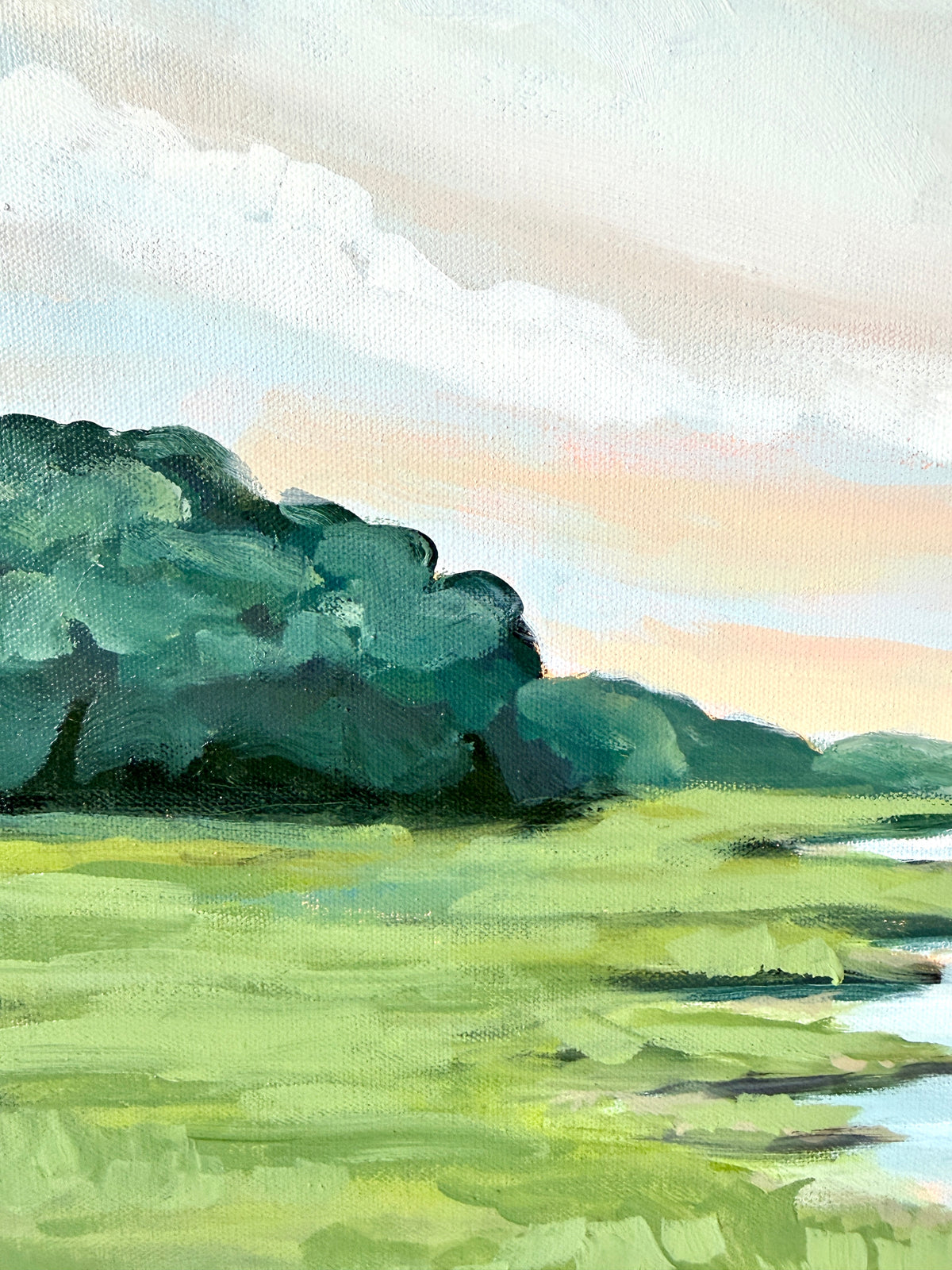 Stillness at Dusk - Original Painting