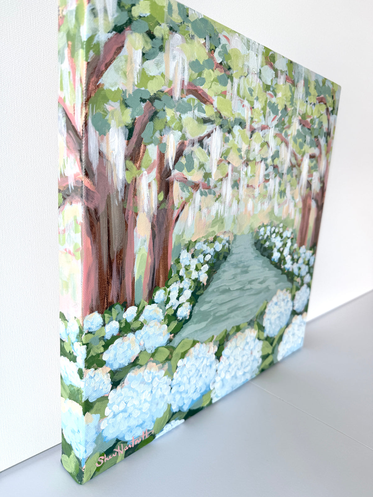Hydrangea Horizon - Original Painting
