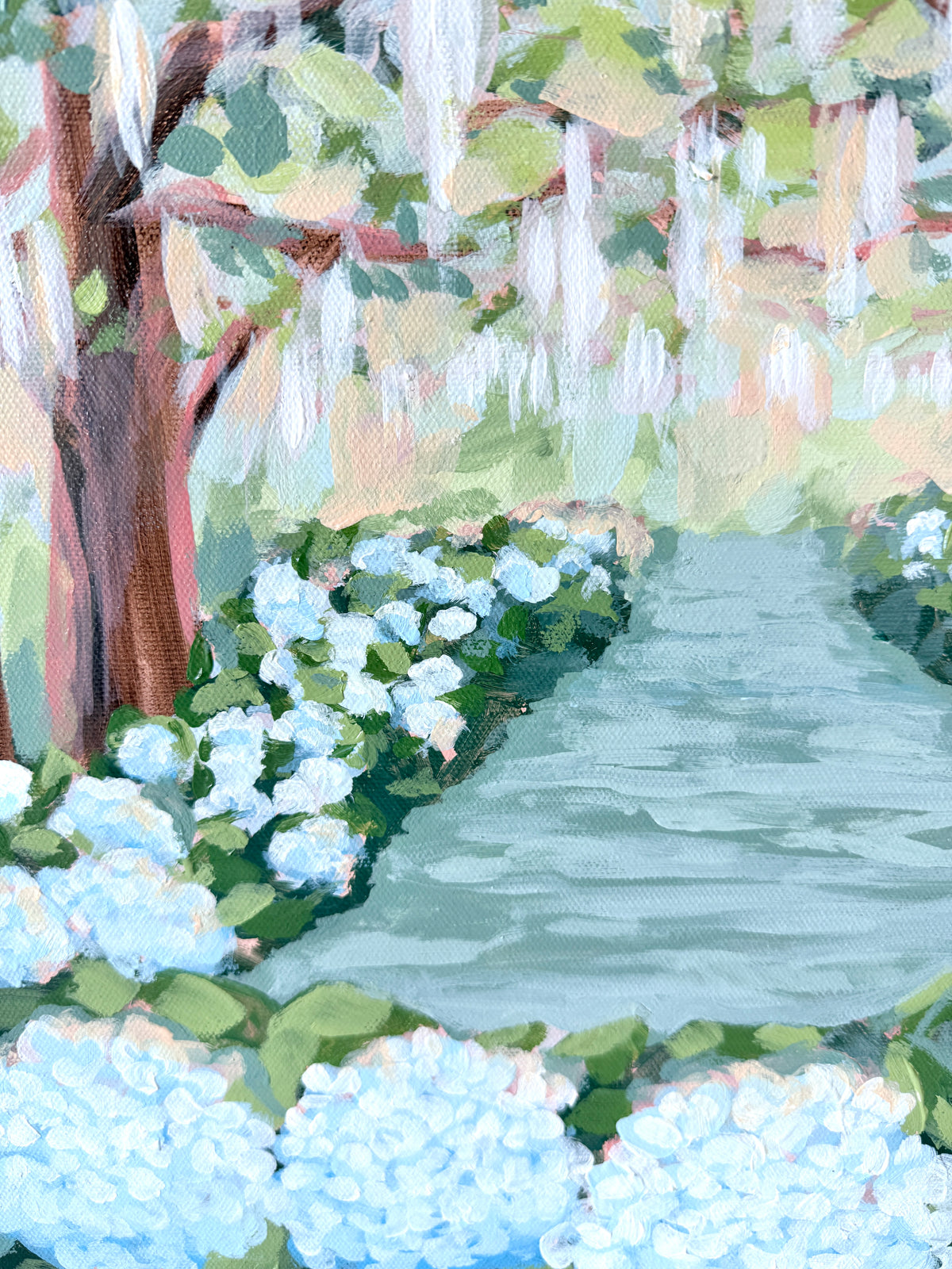 Hydrangea Horizon - Original Painting