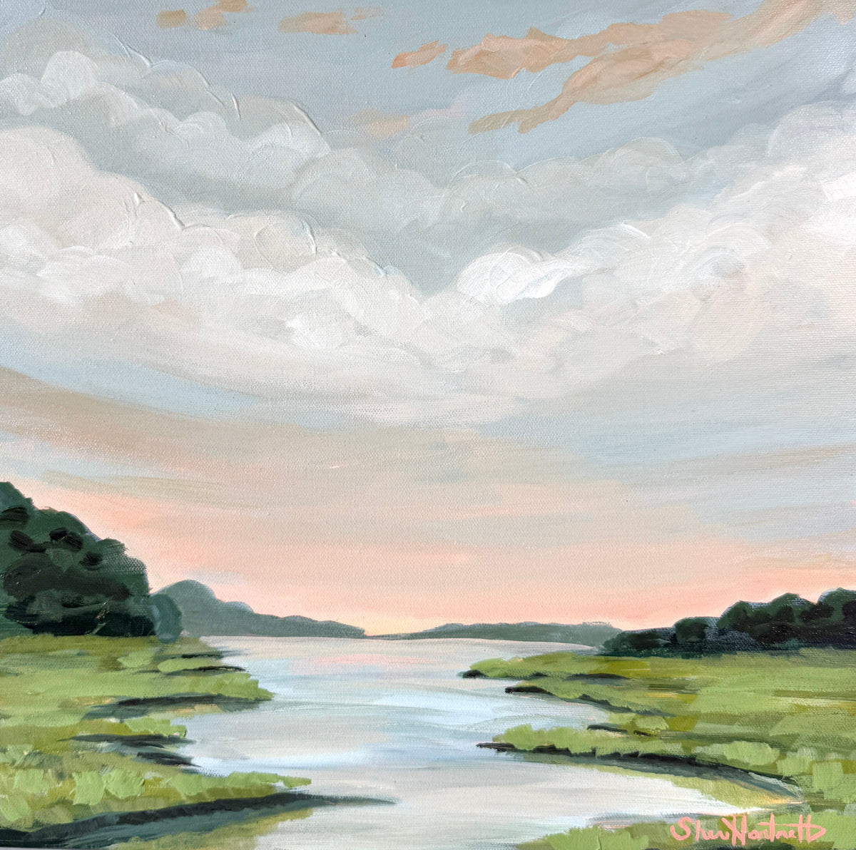 Stillness at Dusk II - Original Painting
