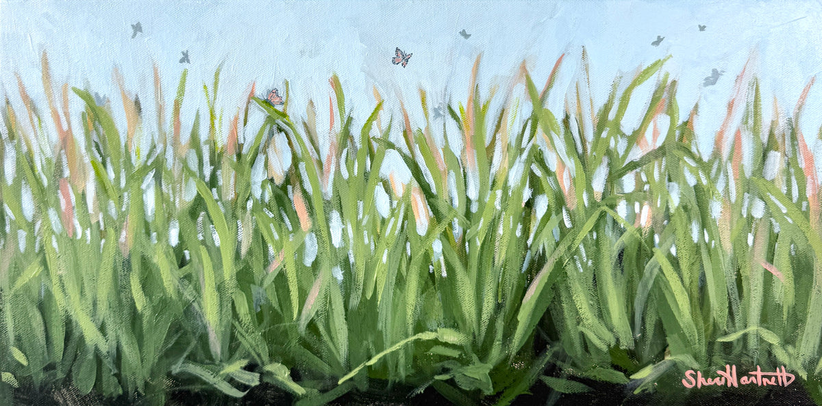Where Butterflies Wander - Original Painting
