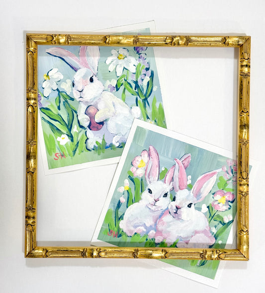 Easter Bunny Acrylic Painting- Original Painting