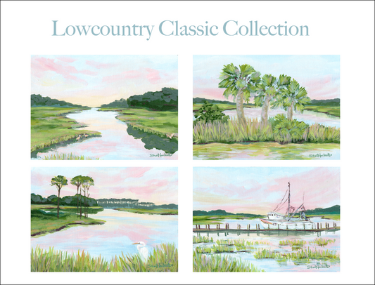 Lowcountry Classic Collection — Fine Art Prints (Individual or Set of 4, 3 Sizes)
